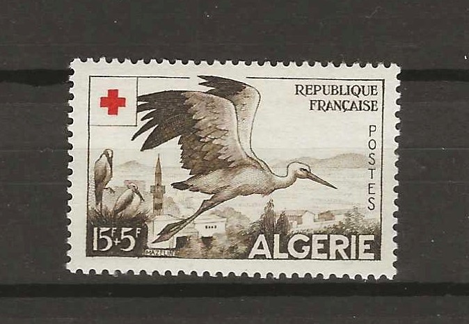 Algeria 1957 birds  MH (s154)