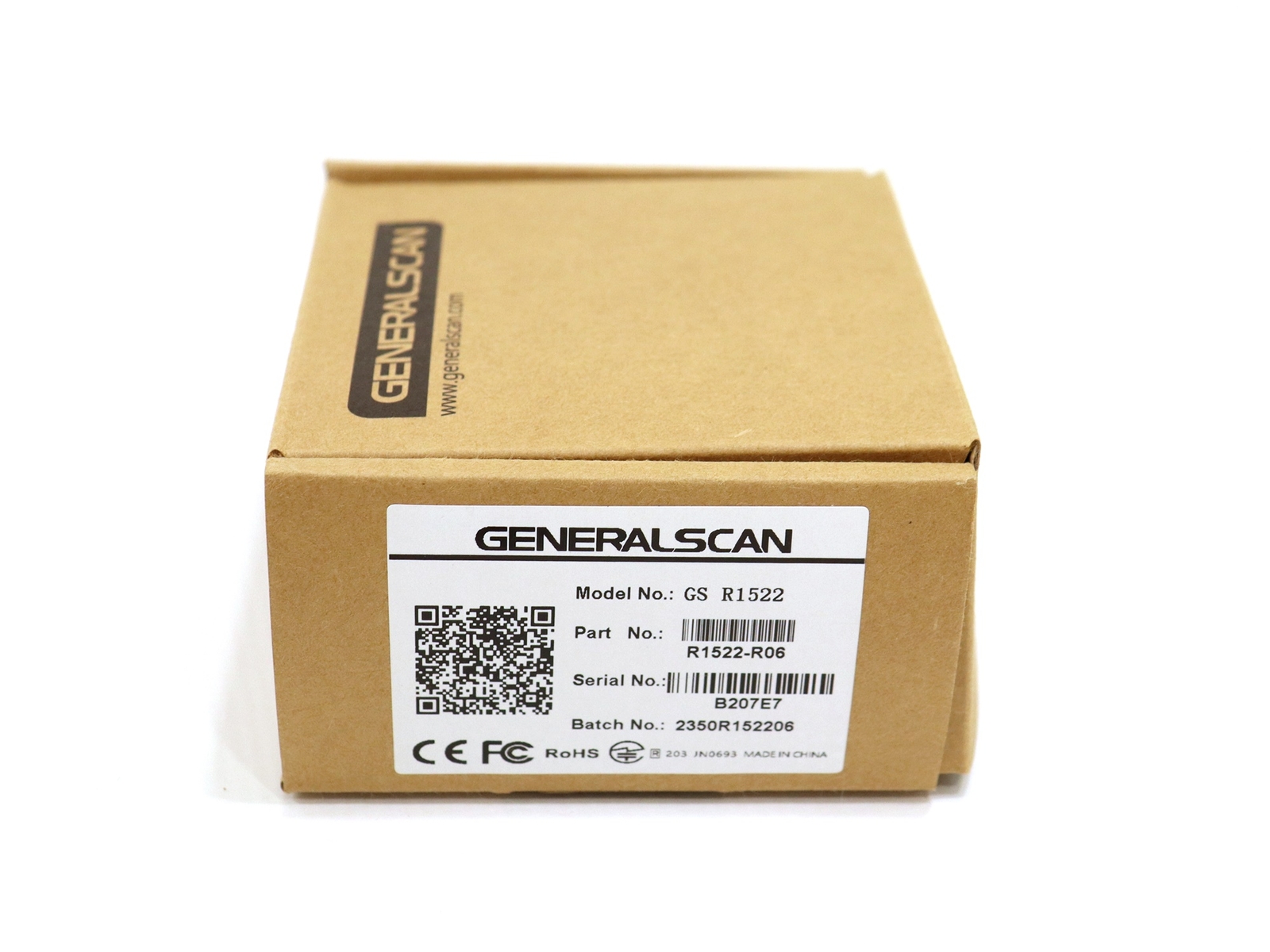 General Scan GS R1522 Bluetooth Wearable 2D Ring Barcode Scanner (R1522-R06)