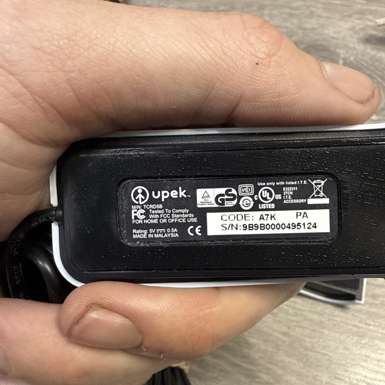 Upek Eikon Solo TCRG5B Fingerprint Scanner Reader (NO SOFTWARE) Bundle Lot
