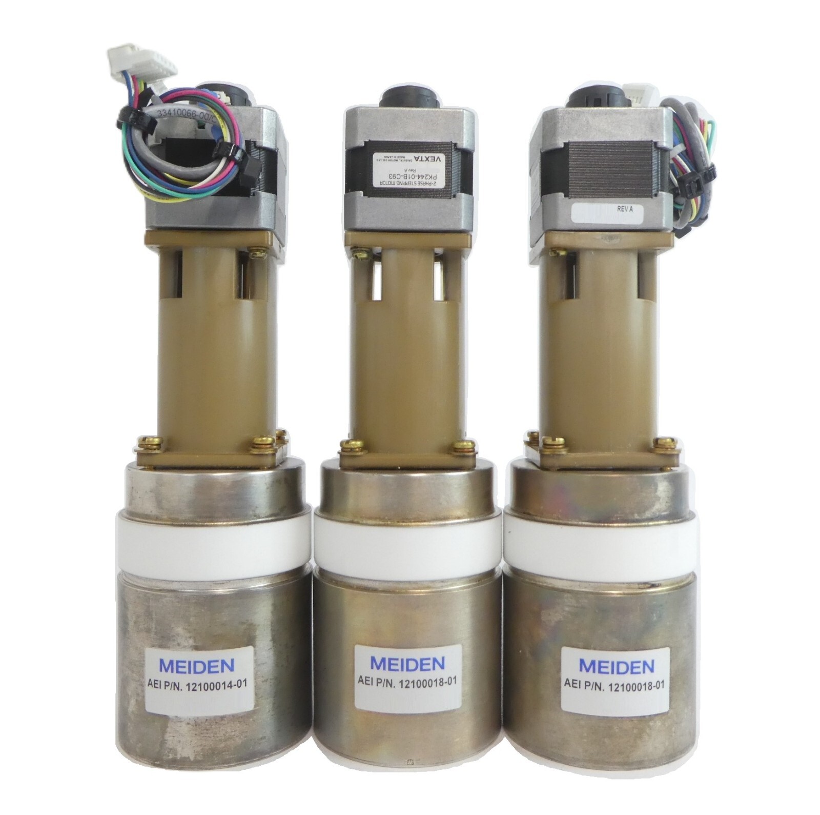 Meiden 12100018-01 12100014-01 Vacuum Capacitor VP Series Lot of 3 Working