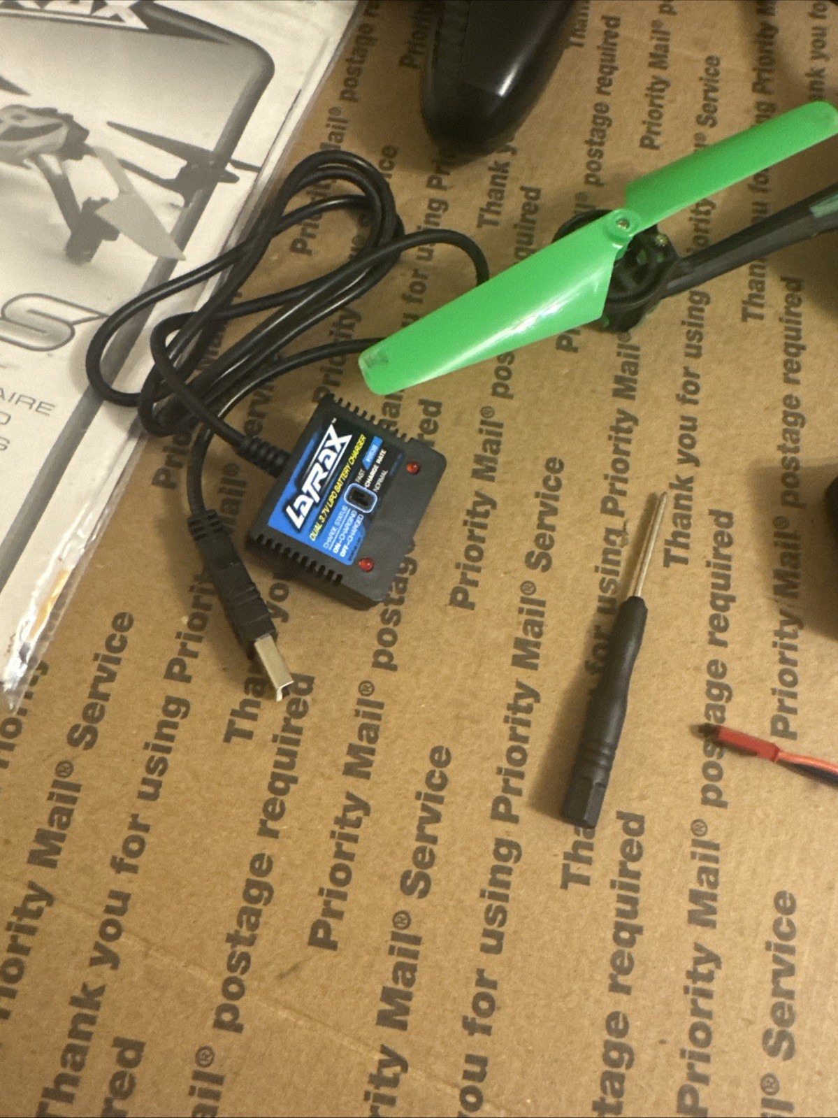 Traxxas Latrax 6608 Alias High Performance Quad Rotor Helicopter As Is Read