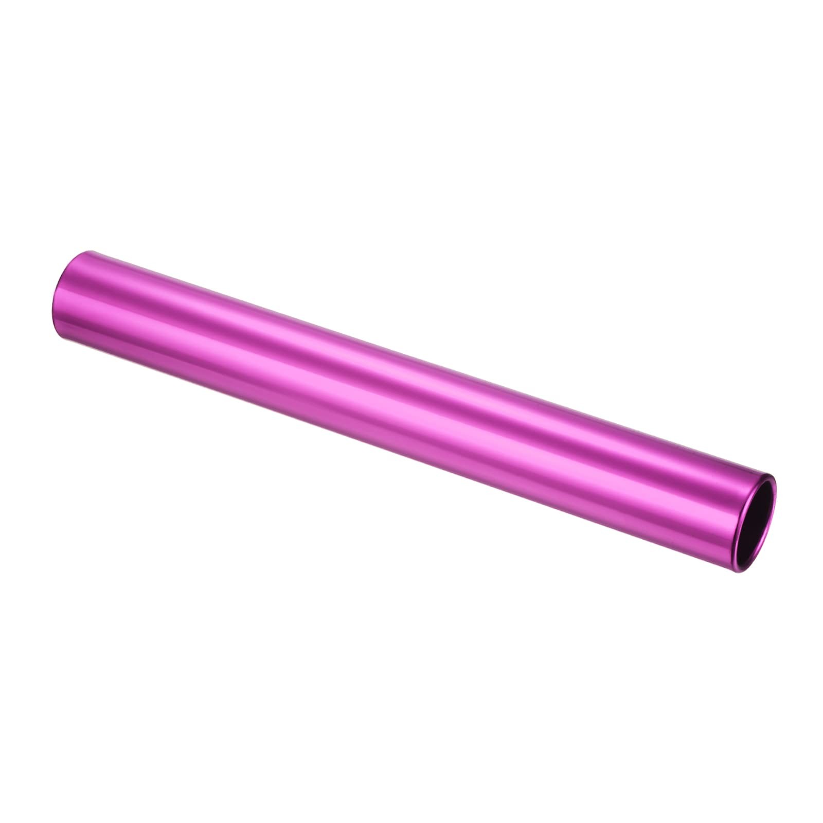 PATIKIL Relay Track Baton, Aluminum Alloy Tube Field Running Race Stick Pink