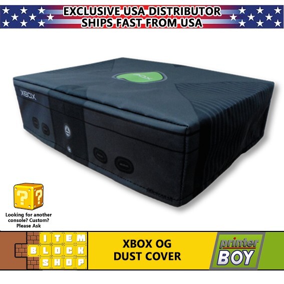 XBox OG Console System Dust Cover Vinyl