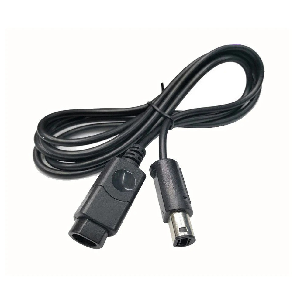 Nintendo GameCube Controller Extension Cable Cord (6 Feet) - Black
