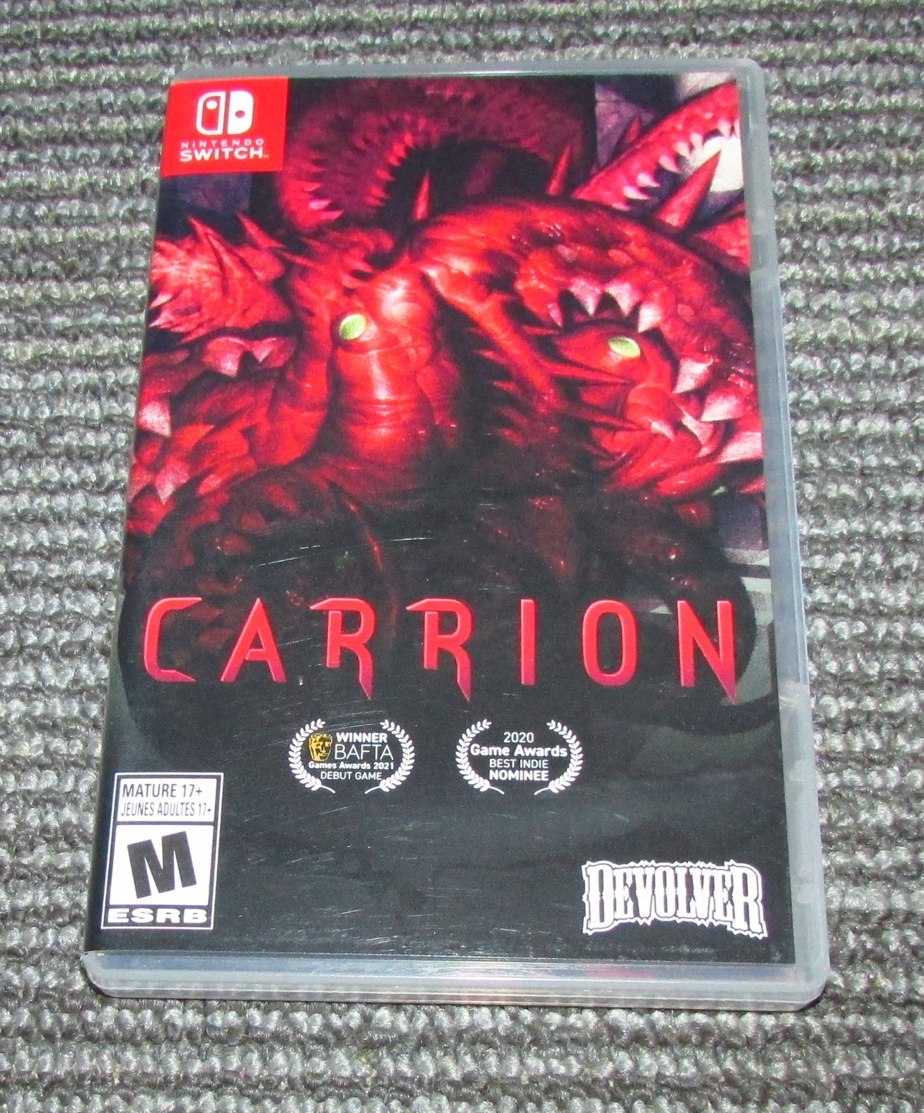 Carrion (Case Only) Nintendo Switch Authentic Fast Shipping