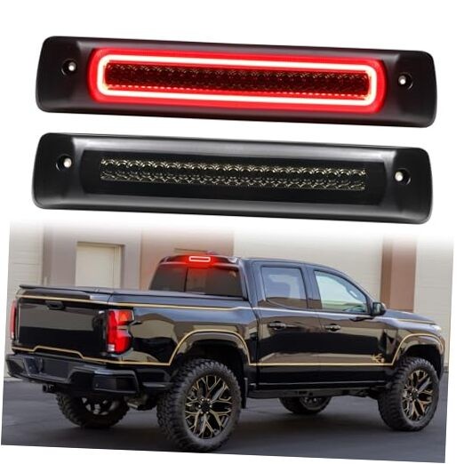 LED Third Brake Light Compatible With 2015-2025 Colorado/Canyon, Smoke Lens