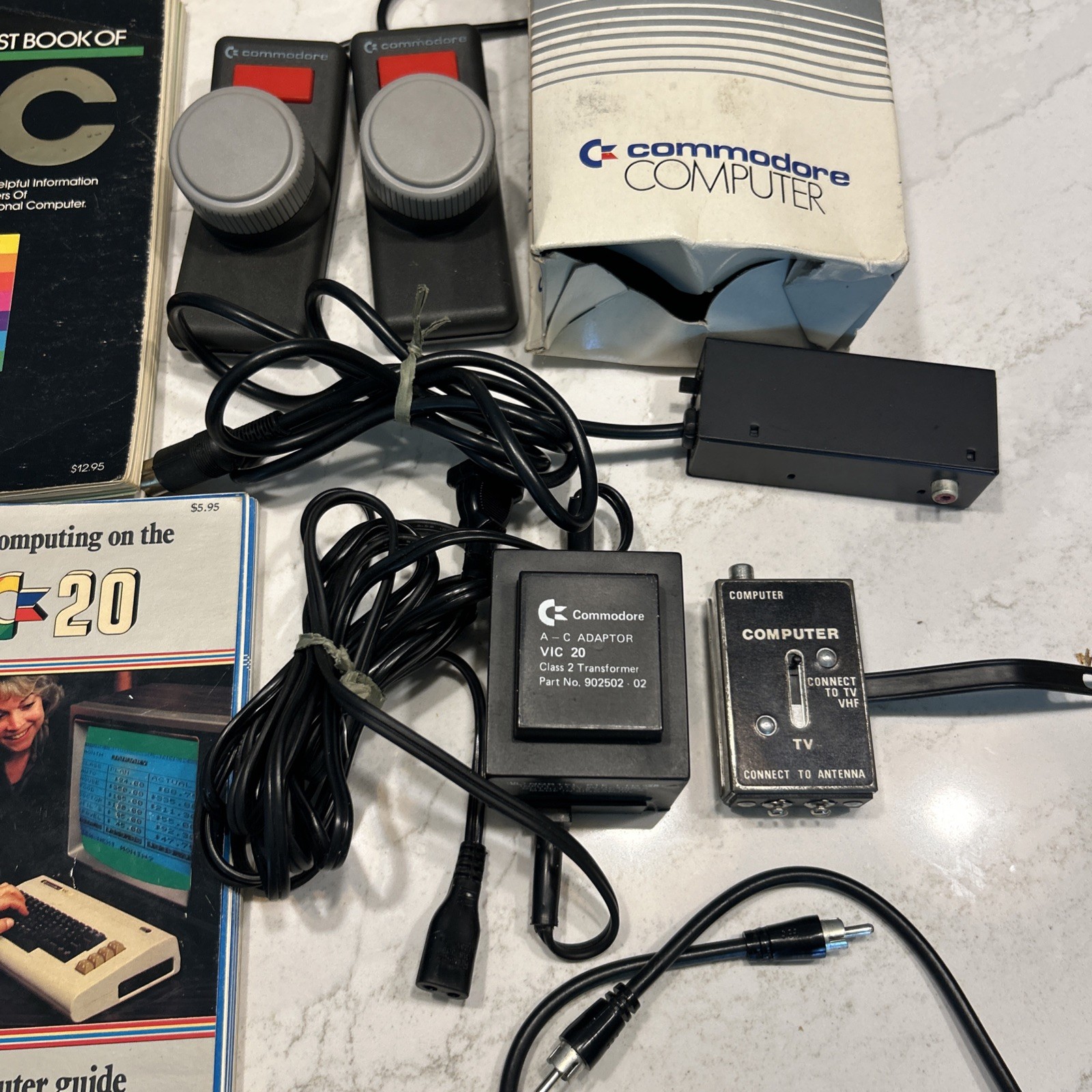 Commodore Vic-20 Computer- turns on-Untested