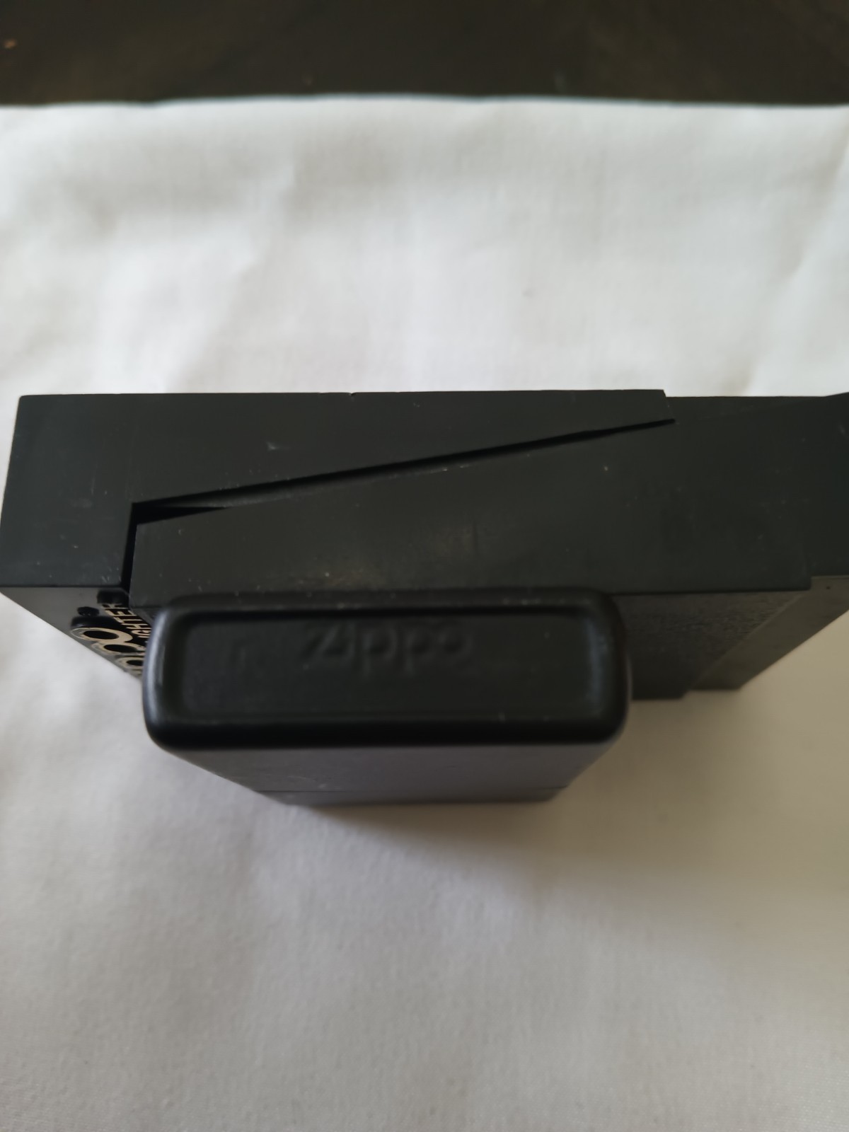 Zippo Marlboro Compass Lighter. Has Been Fired. Not Original Box.