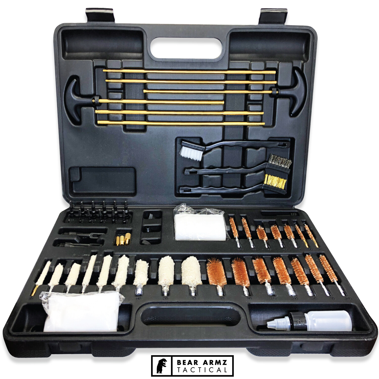 Universal Gun Cleaning Kit for Rifle Pistol Shotgun Muzzleloader for any Caliber