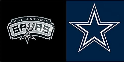 San Antonio Spurs Basketball Team Dallas Cowboy Football Team House Divided Flag