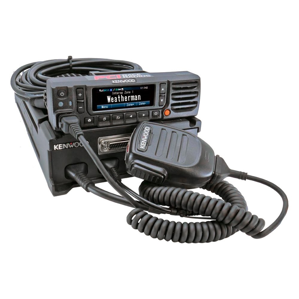 PCI Race Radios 3556 Kenwood NX-5700 Dual Remote Chase Radio