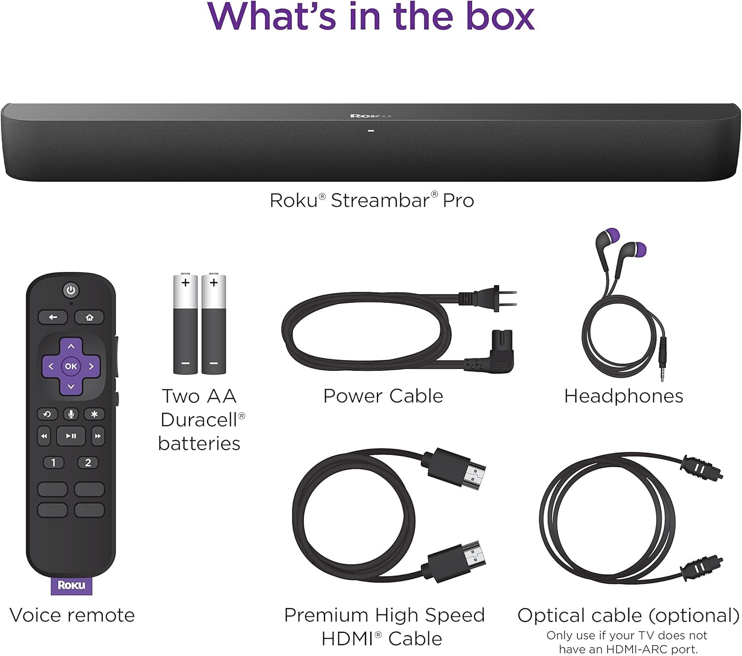 Roku Streambar Pro Stereo Soundbar Grey