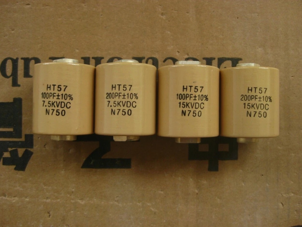 1PC NEW FOR HT57 CCHT57 200PF 15KVDC N750 High-Frequency Dielectric Capacitor