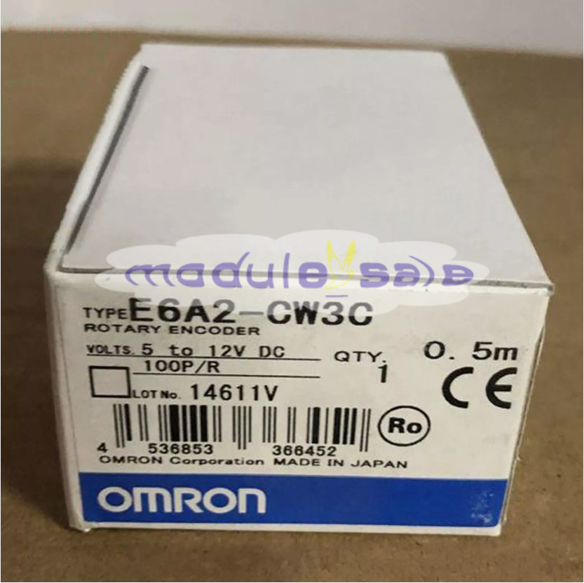 ONE OMRON rotary encoder E6A2-CW3C 100P/R NEW In Box