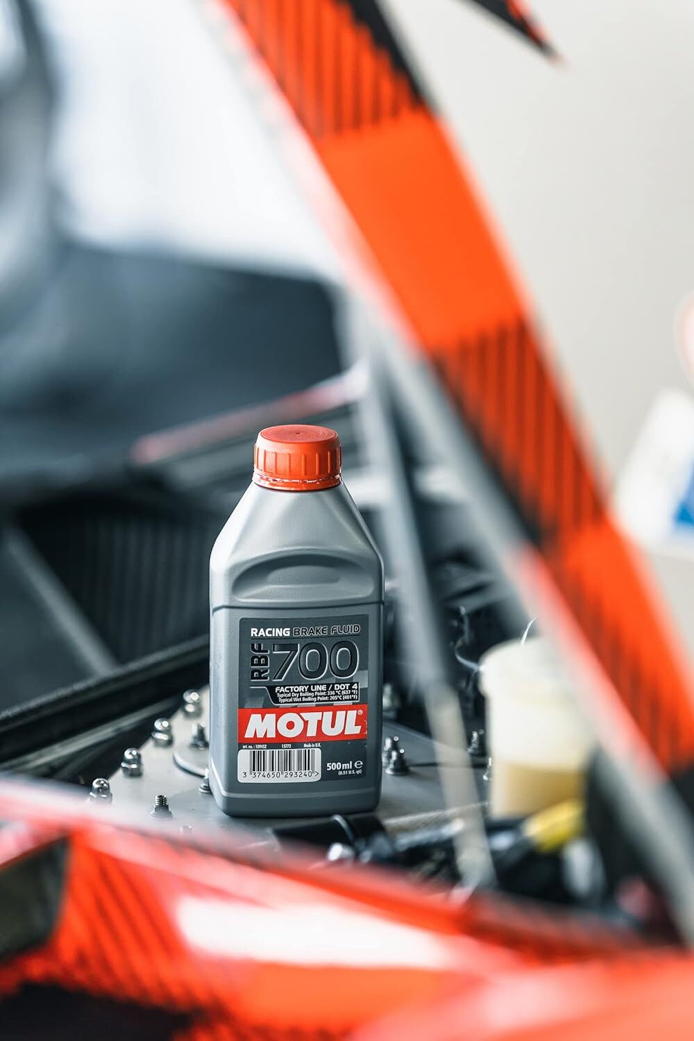 Motul 111257 RBF 700 Factory Line DOT 4 Racing Brake Fluid – 500 ml - 9 Pack