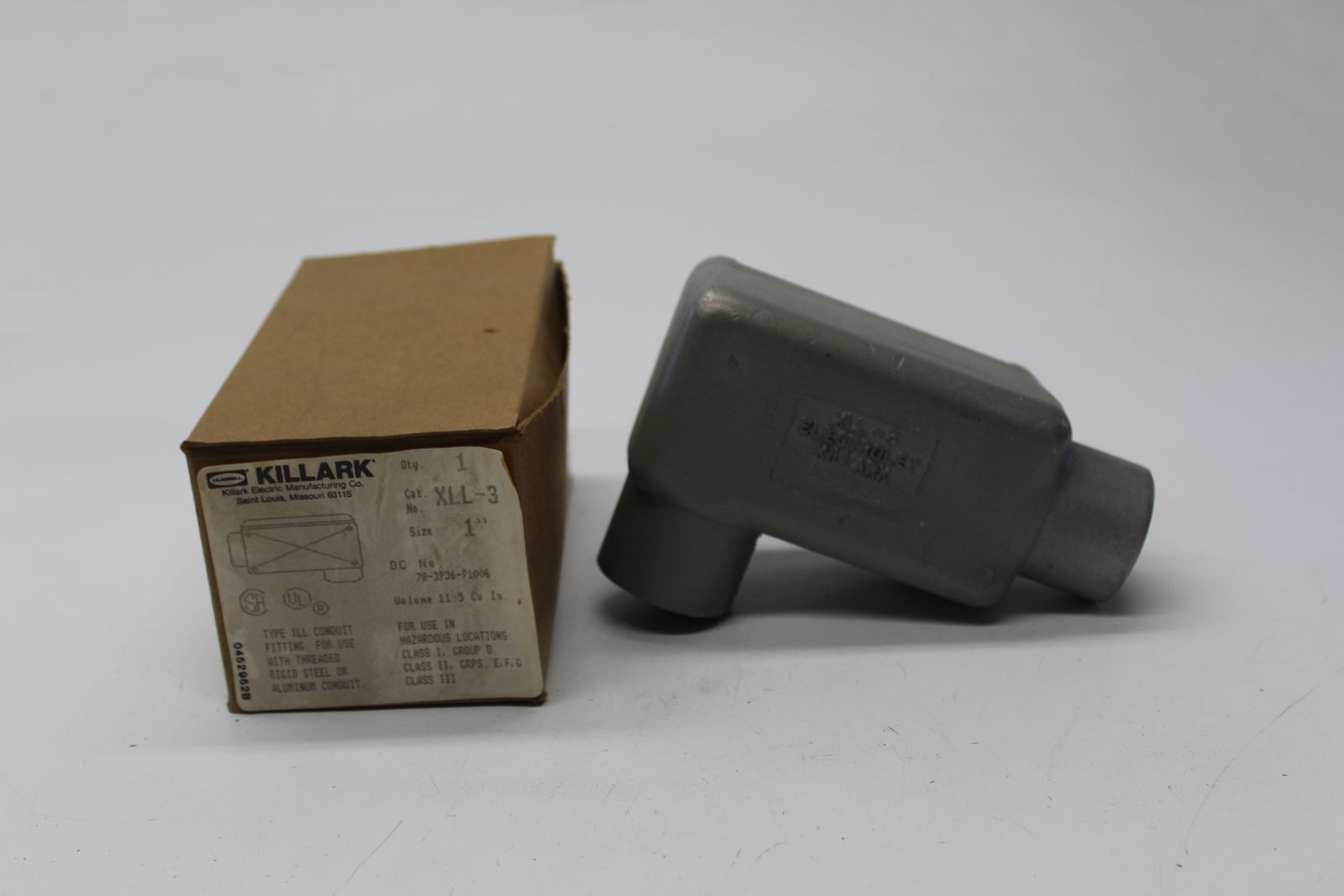 KILLARK XLL-3 1" CONDUIT BODY NSMP