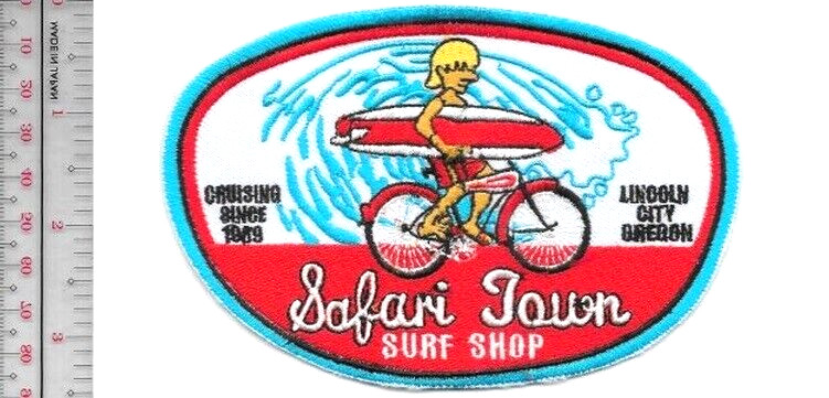 Surfing Oregon Safari Town Surf Shop Bike Lincoln City, OR NO TARIFF