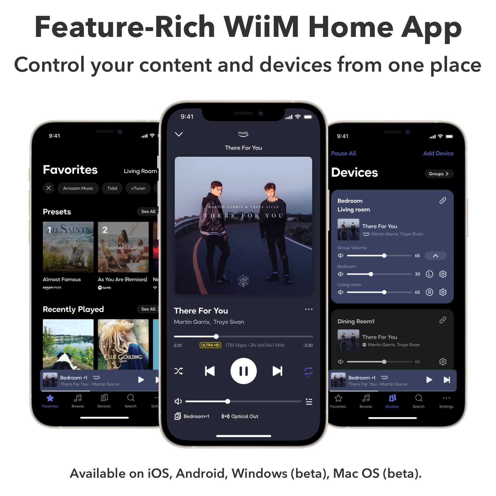 WiiM Multiroom Streaming Amplifier Compatible Google Cast, Alexa, Spotify