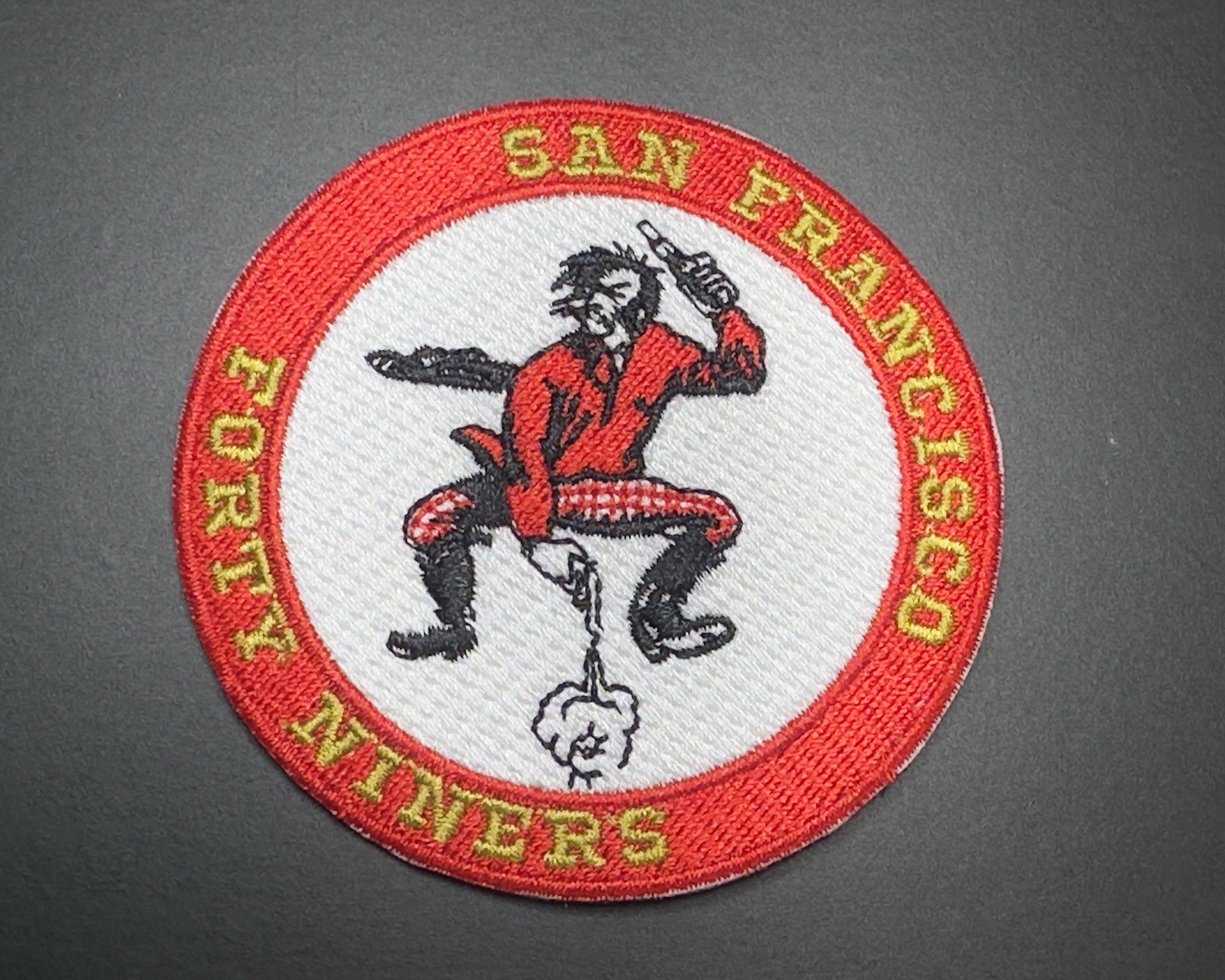 San Francisco 49ers Embroidered Iron On Patch