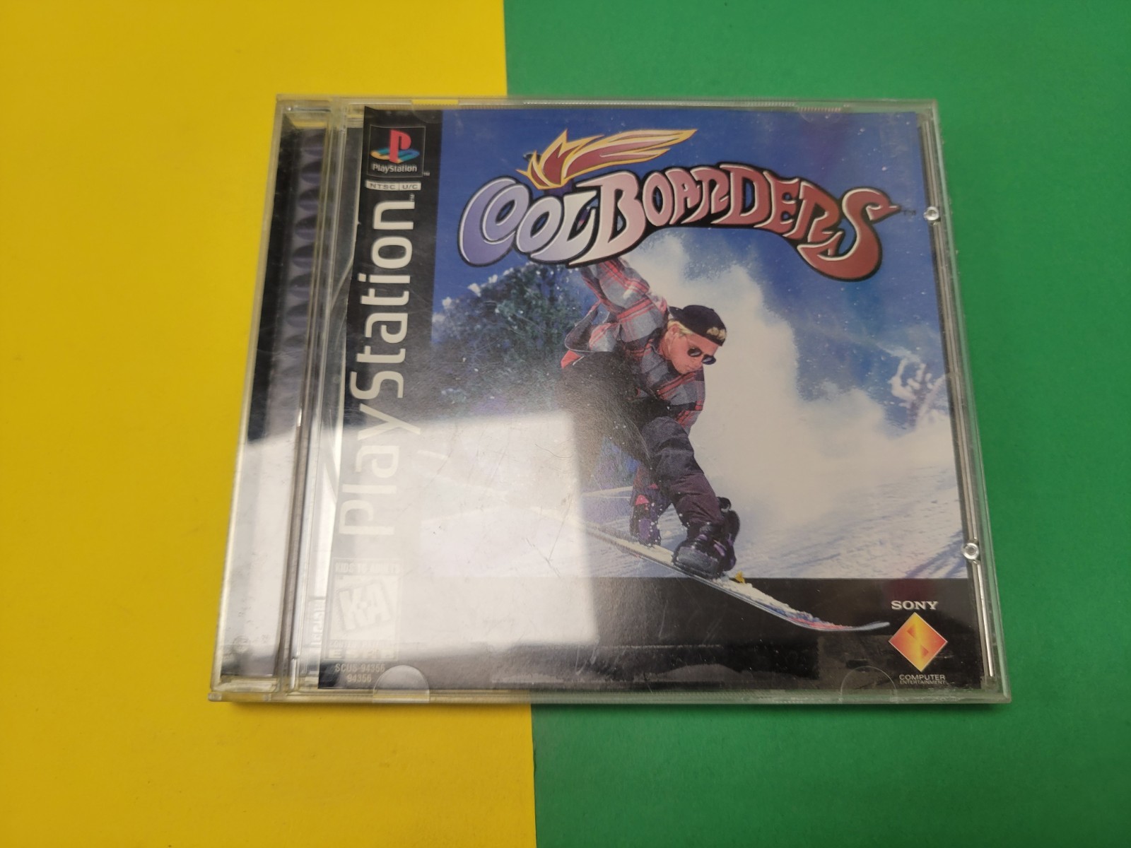 Cool Boarders (Sony PlayStation 1, 1997) Case And Art Only