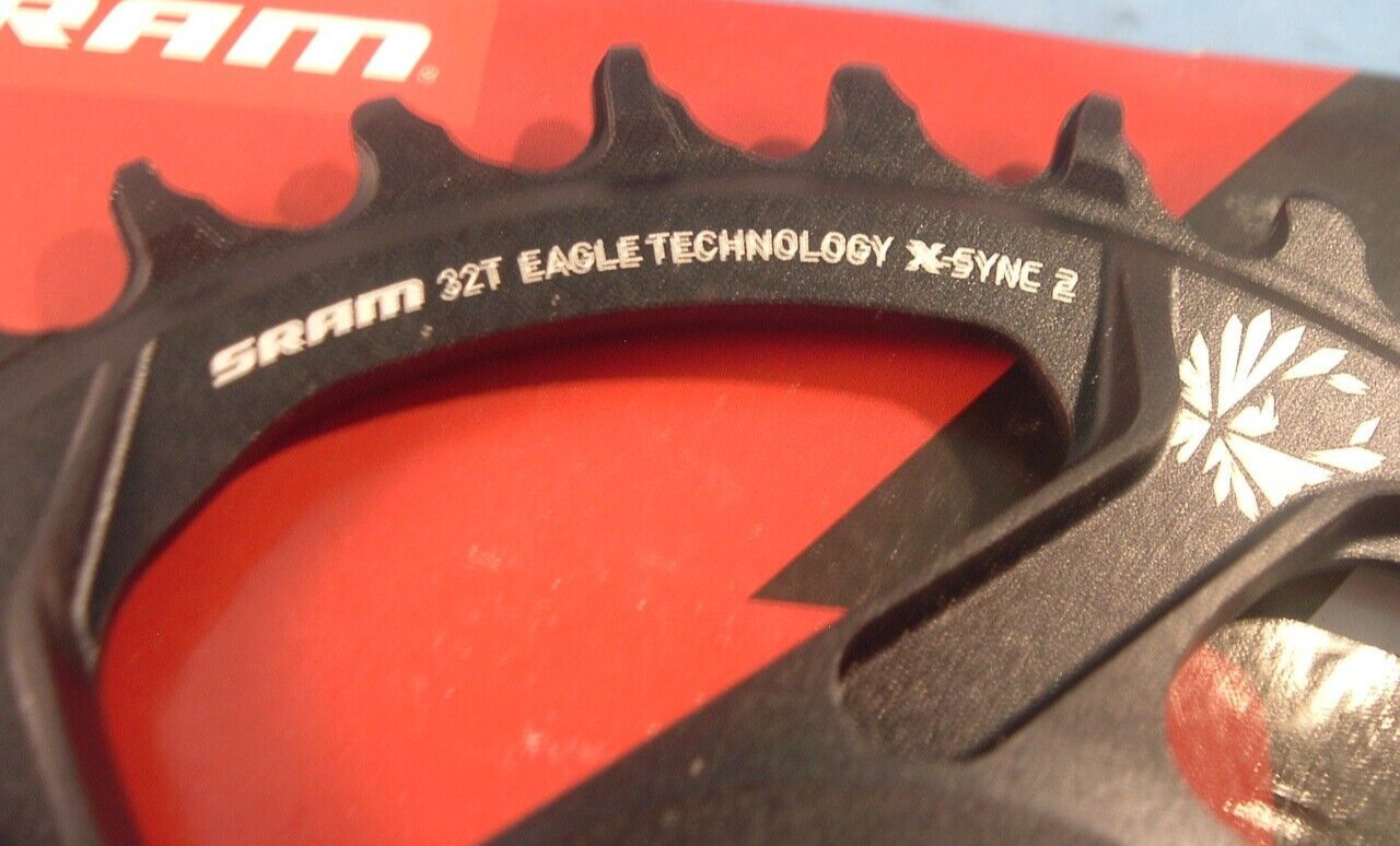 SRAM Eagle 32Tx 6MM Off-Set X-Sync2 Wide/Narrow MTB Chainring-NEW/NOS-11-Spd NIB