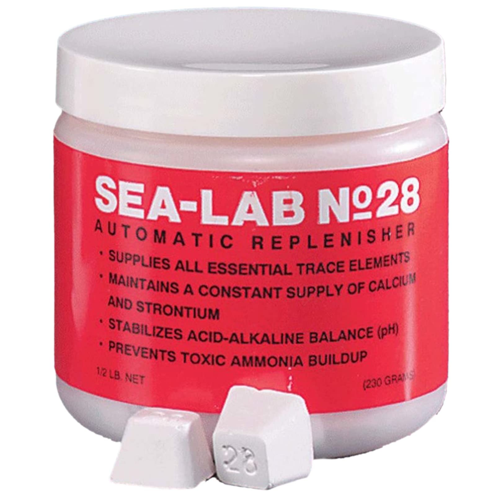 All Seas Marine 050-28 SLB Splmt Replenisher 1/2# Blk Clear