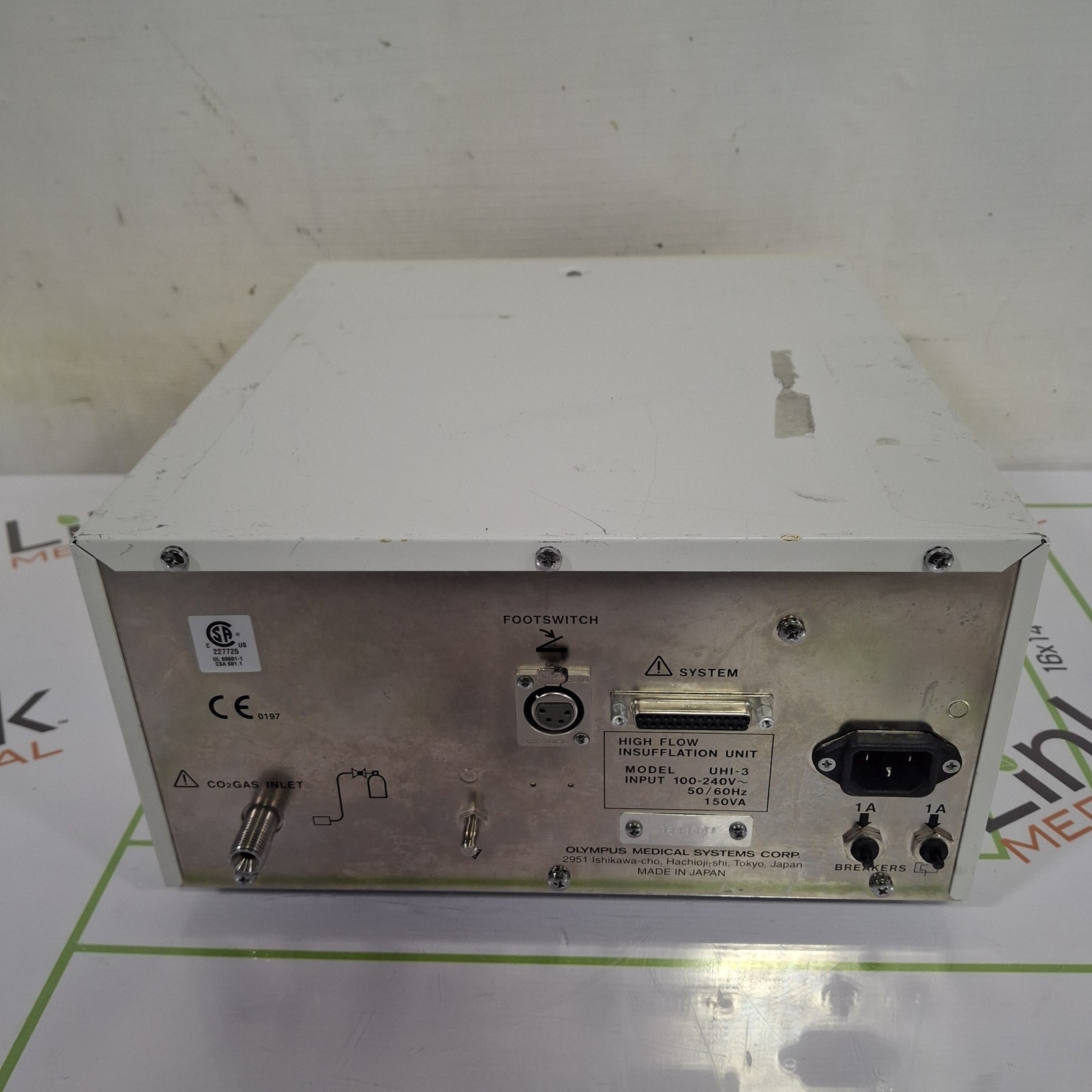Olympus UHI-3 High Flow Insufflator