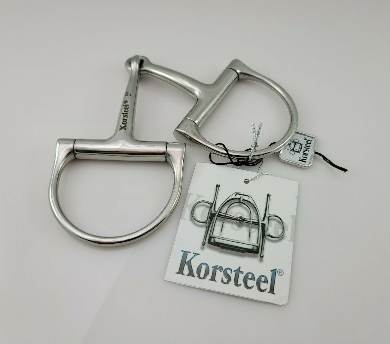 Korsteel Regular Dee Snaffle Bit Size 5