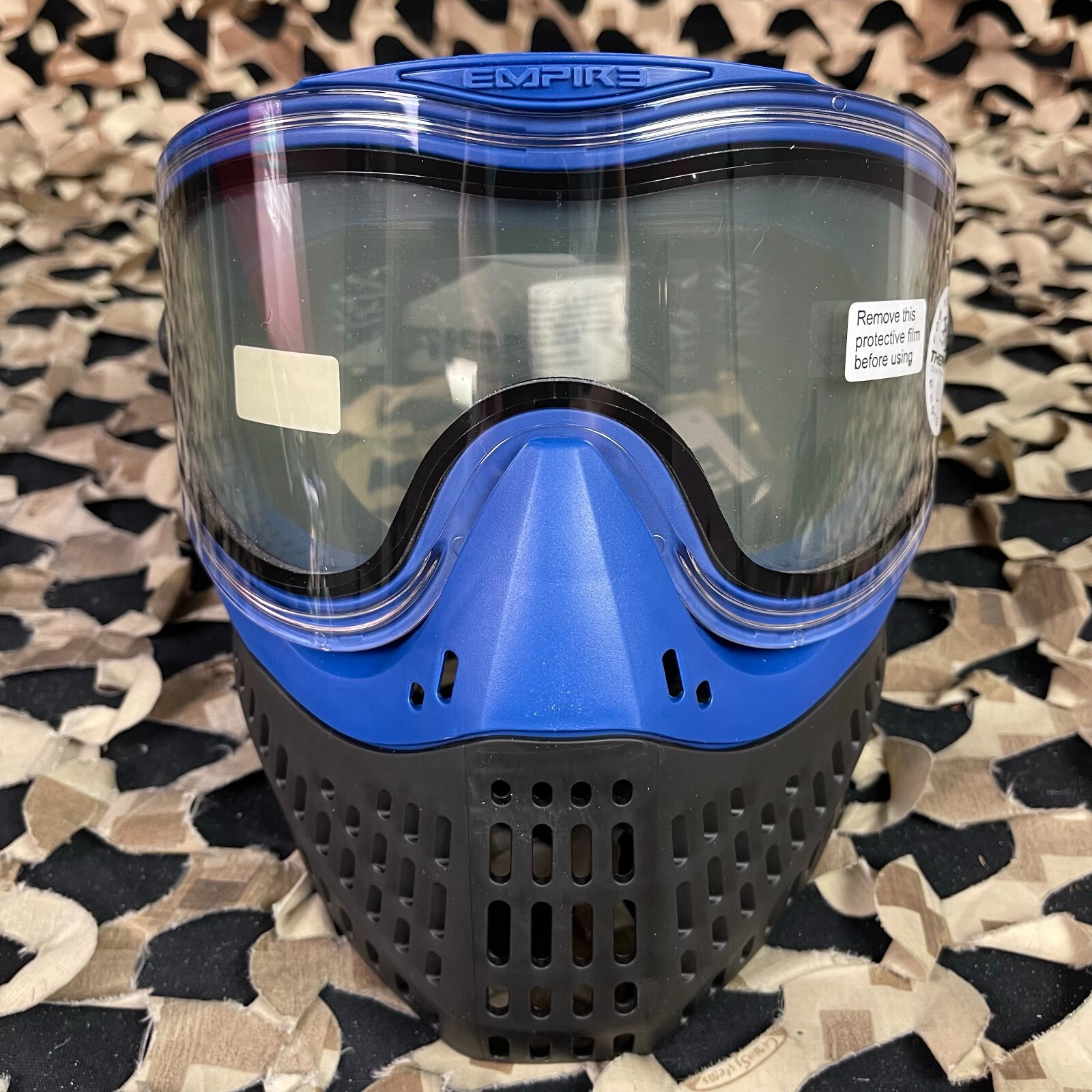 NEW Empire E-Flex Paintball Mask - Blue