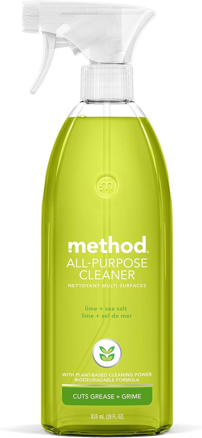 Method All-Purpose Cleaner Spray, Lime + Sea Salt, Plant-Based and Biodegradabl