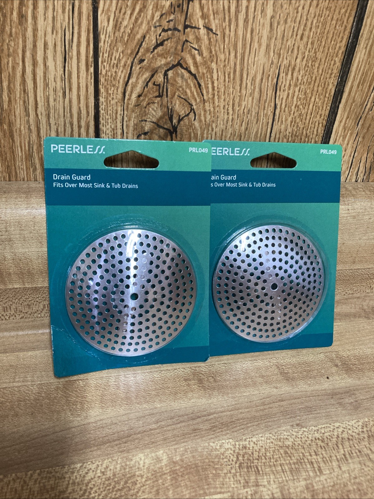 2 Pack Peerless Drain Guard Fits Most Sink And Tub Drains PRL049 New