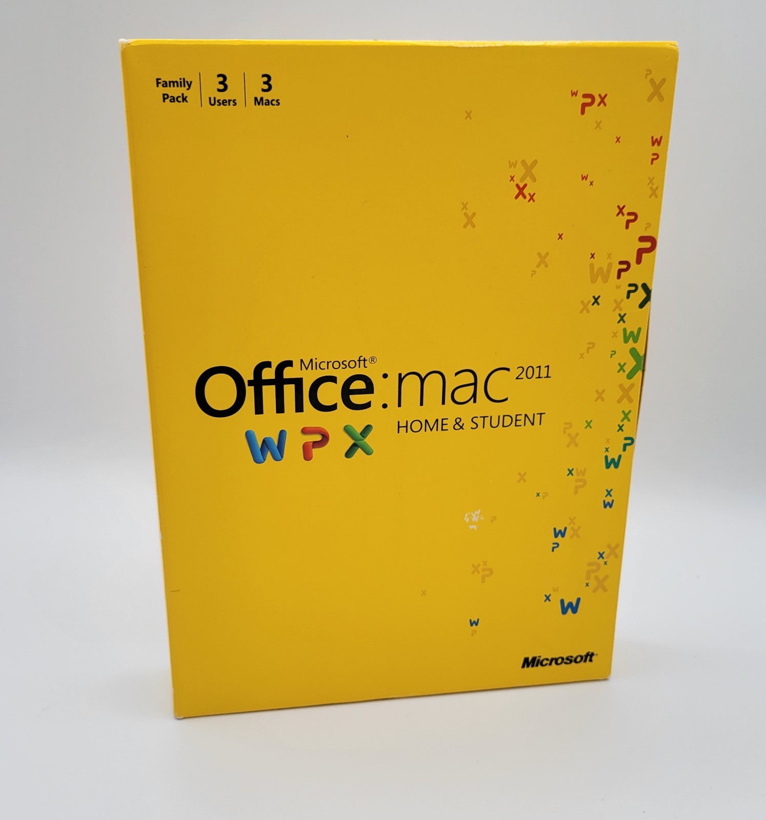 Official Microsoft Office Mac 2011 Home & Student with Product Key