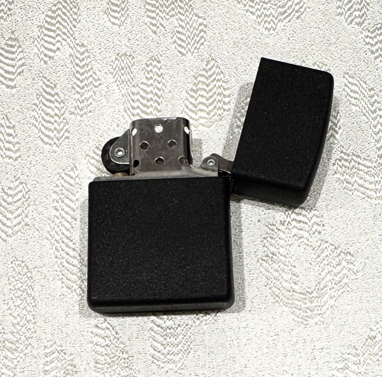 Zippo Windproof Lighter Classic Plain Matte Black Finish