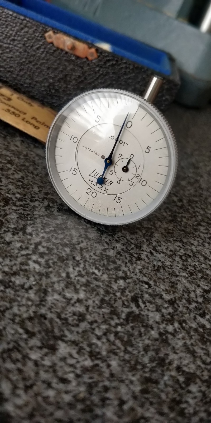 TESTED!! LUFKIN H32X Dial Test Indicator .0001" SWISS MADE