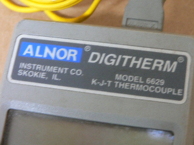 Alnor Digitherm 6629 K-J-T Thermocouple Temperature Controller