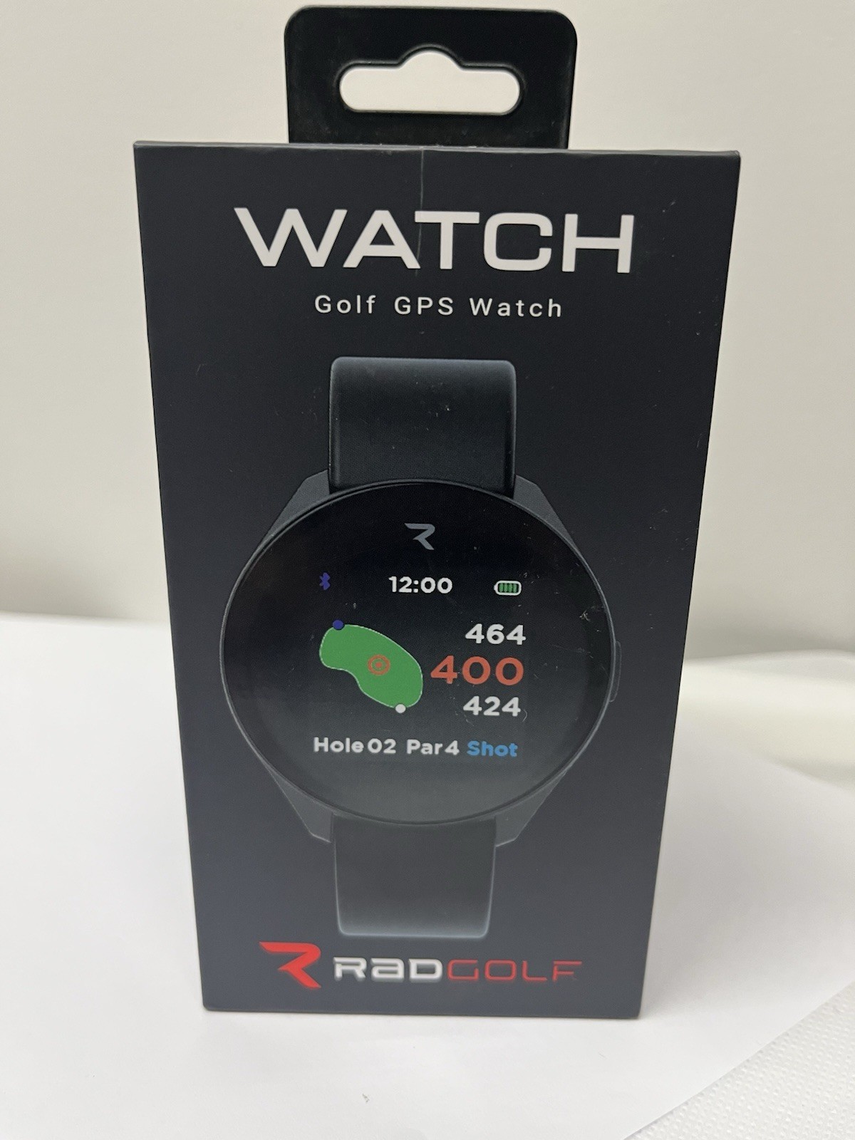 Rad Watch Golf GPS Watch Touchscreen, 42,000+ Courses, Pin Positioning, FCB