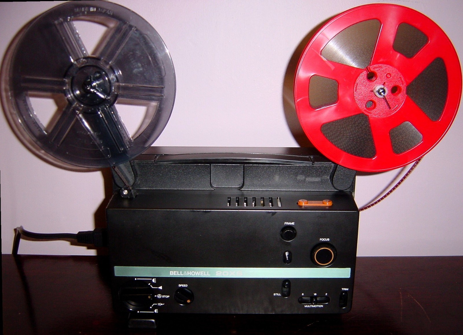 BELL & HOWELL 20XSL Dual 8mm Multi-motion MOVIE PROJECTOR in Box ~ SERVICED ~