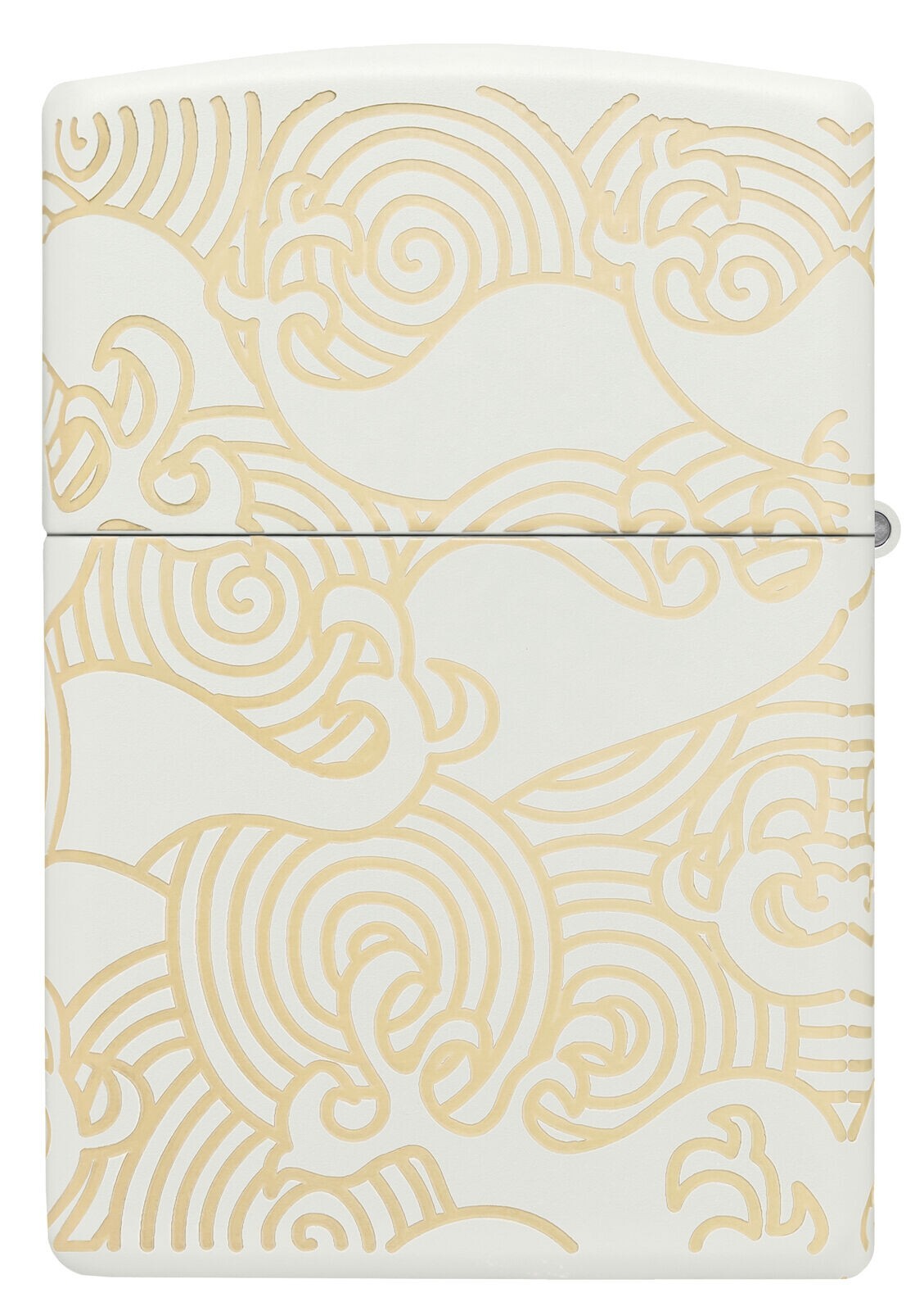 Zippo Waves Design White Matte 48909