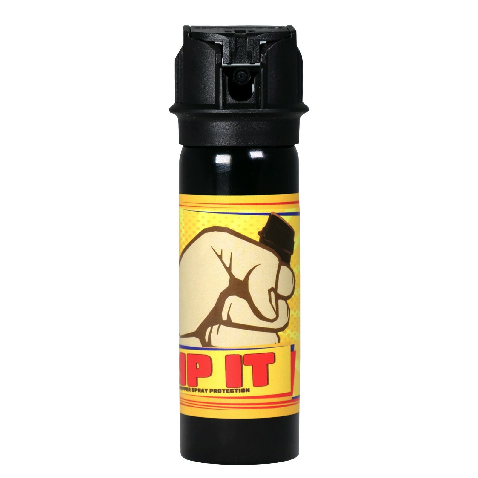1-Pepper Spray for running with 2oz flip top police strength with White Strap