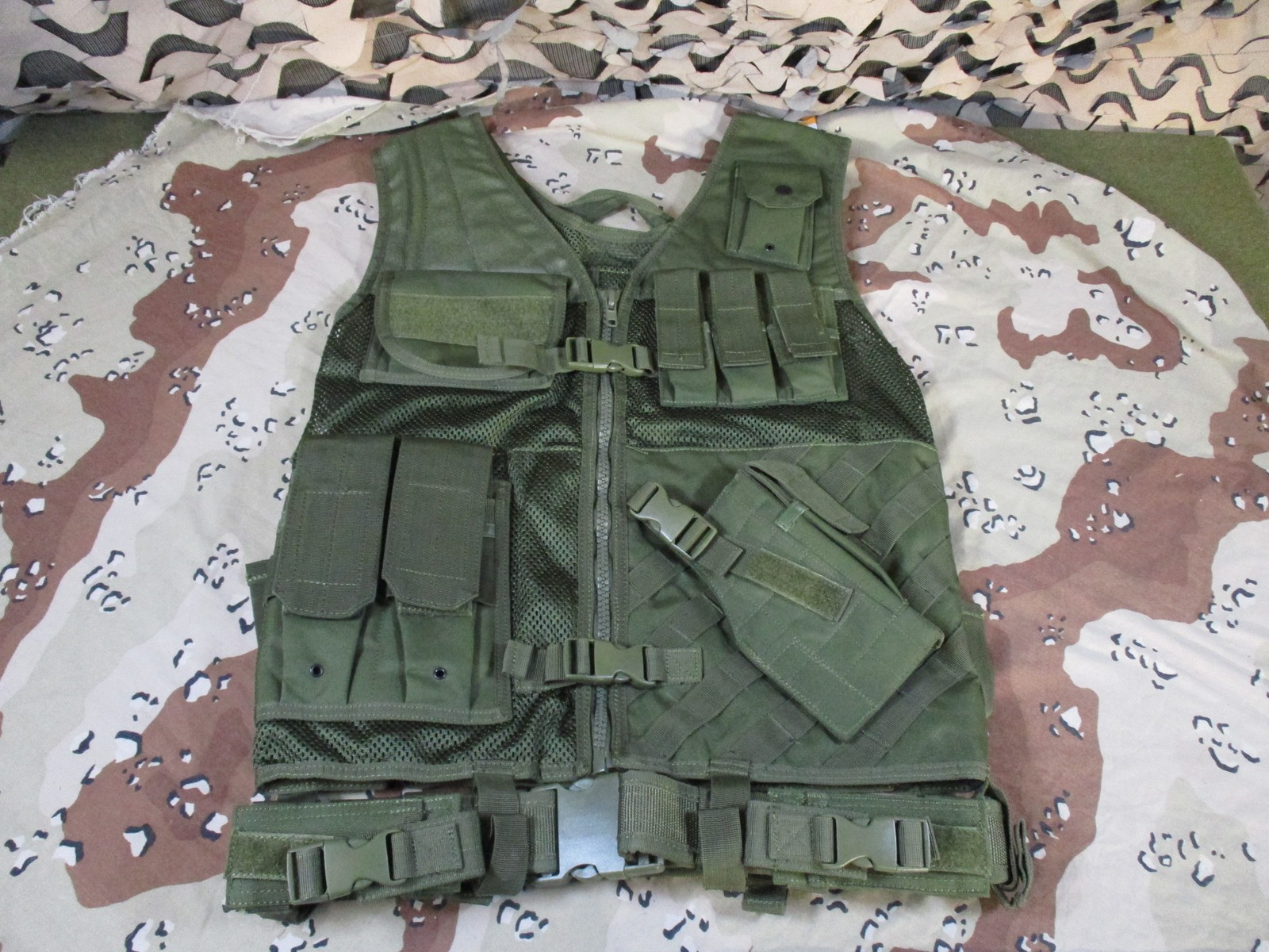 condor tactical vest ODG crossdraw vest 80s navy seal gear