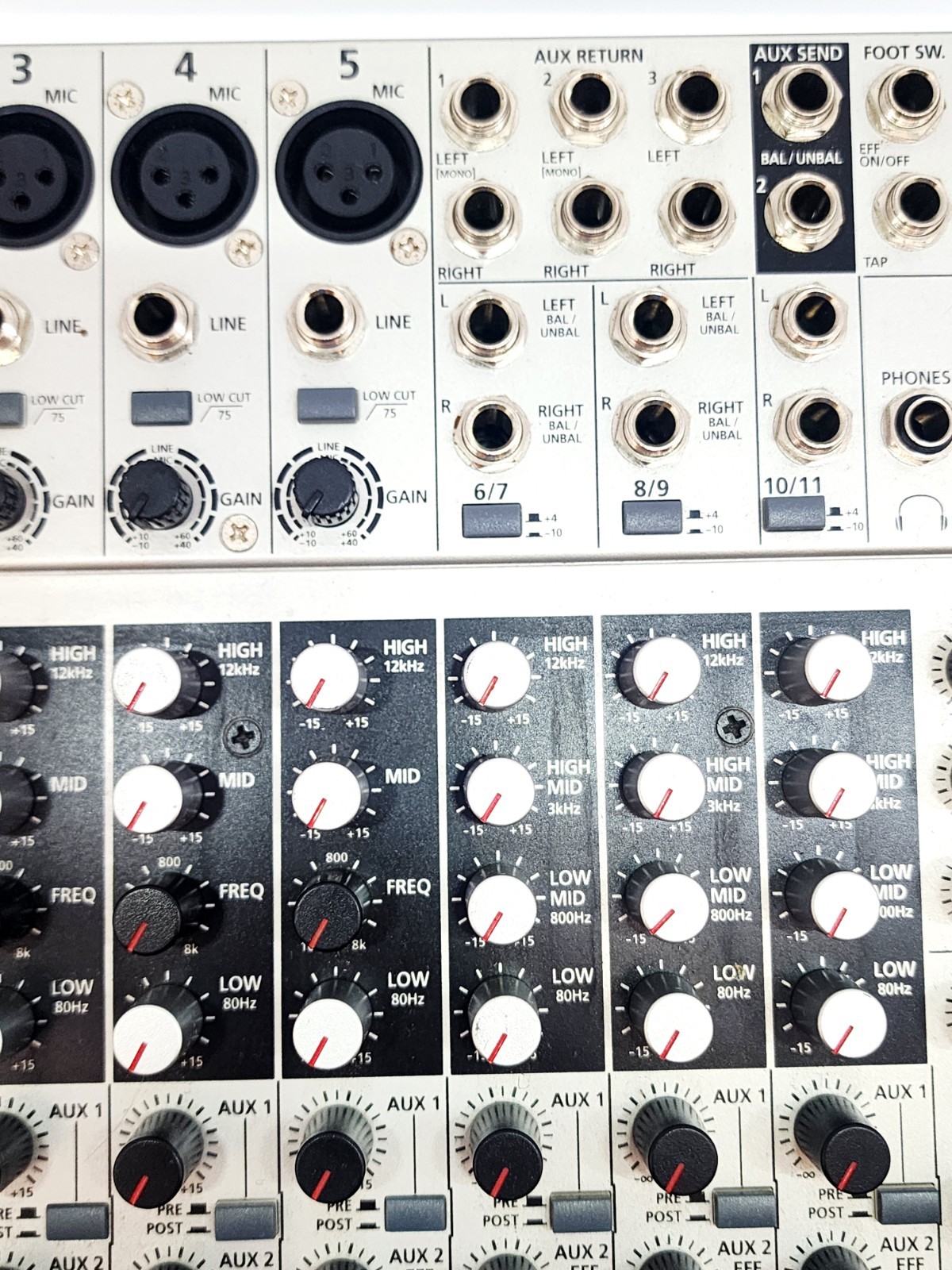 Crate Audio Cmx53fx Audio Mixing Interface Console 24 Bit Dsp Effect Engine