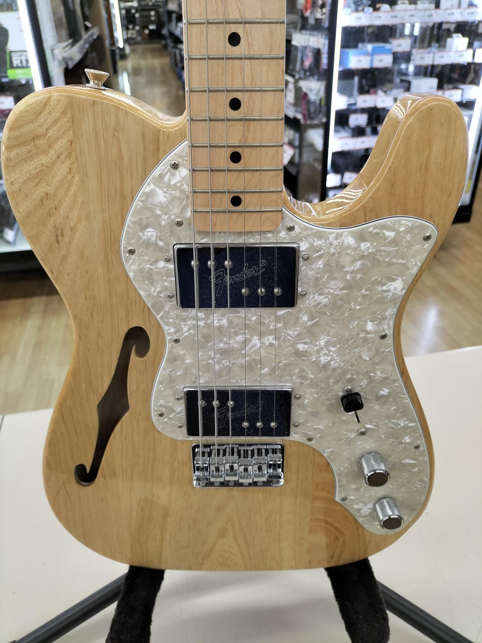 FENDER JAPAN TRADITIONAL 70S THINLINE/NAT Electric Guitar (no260501)