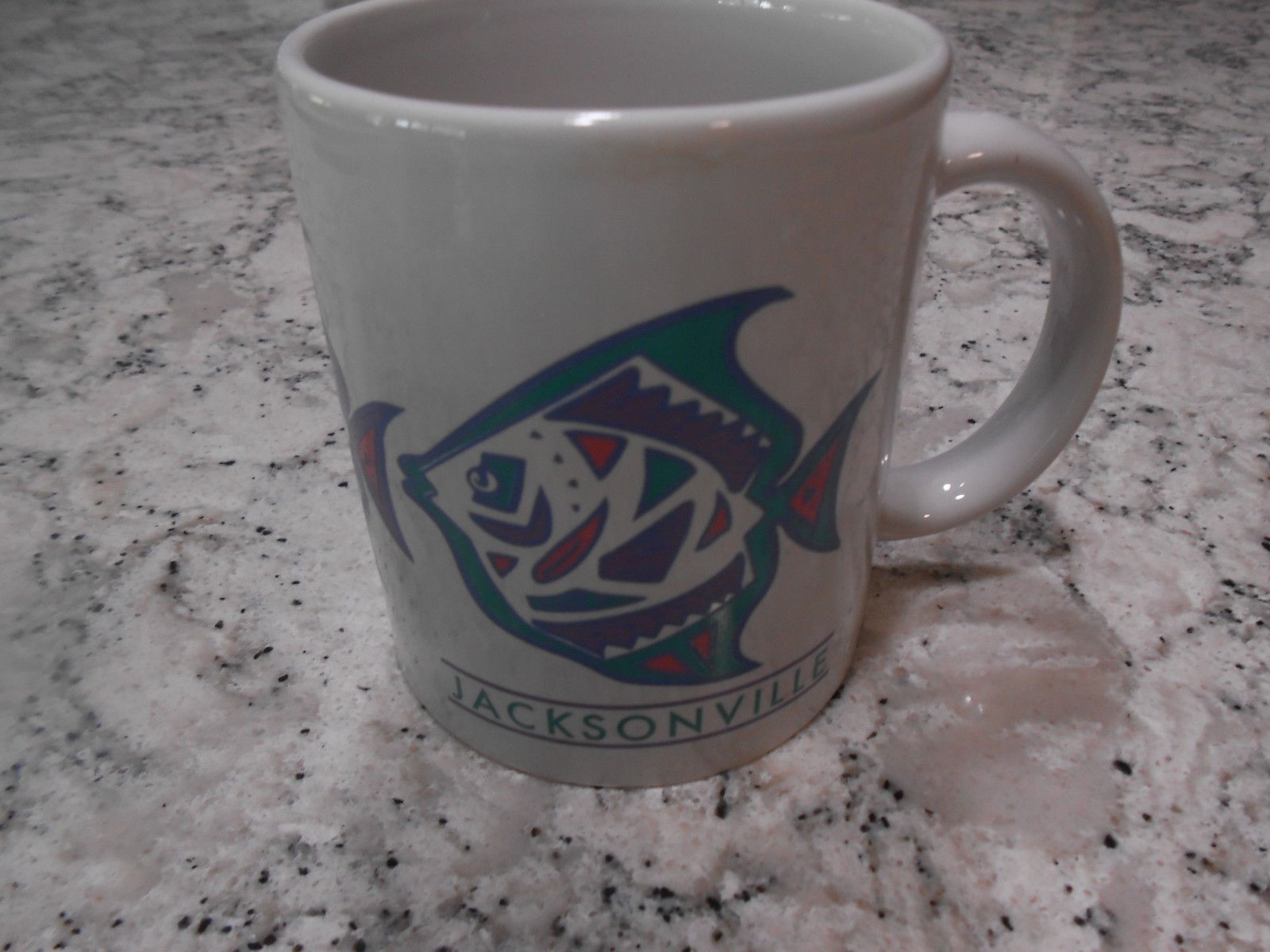 Jacksonville Florida Angel Fish Wan Feng Coffee Mug