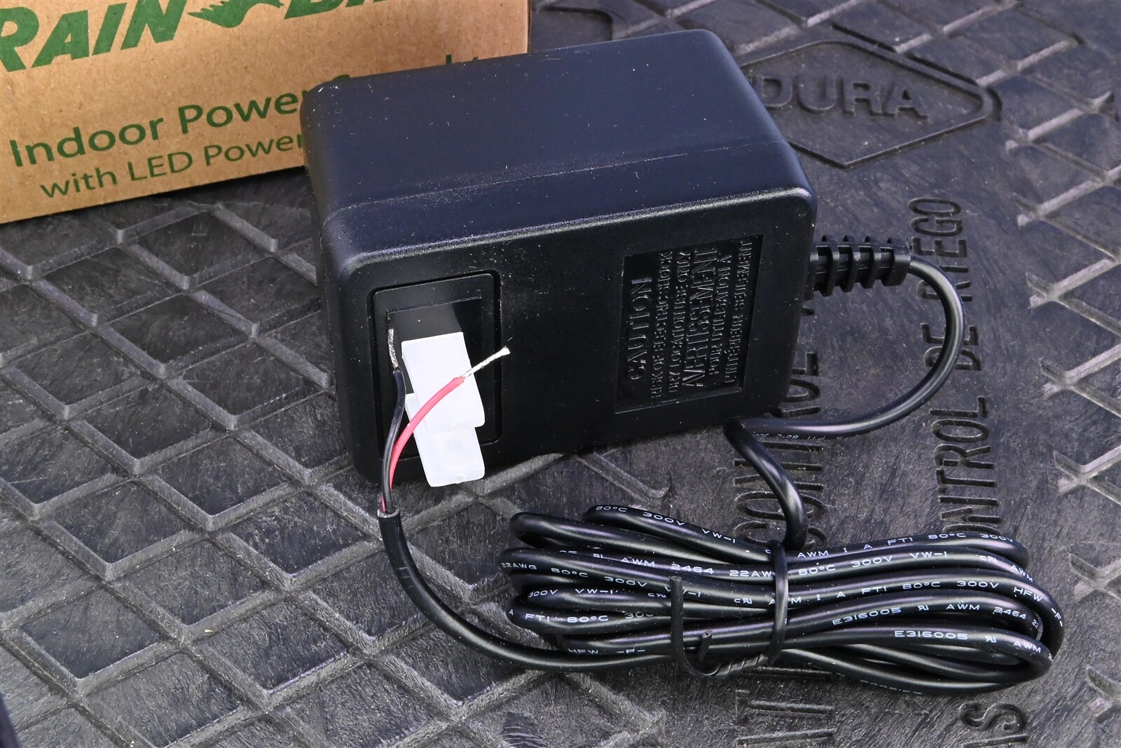 Rain Bird Transformer 24V .650mA for the PC-506 Sprinkler Timer 2 Bare Wire