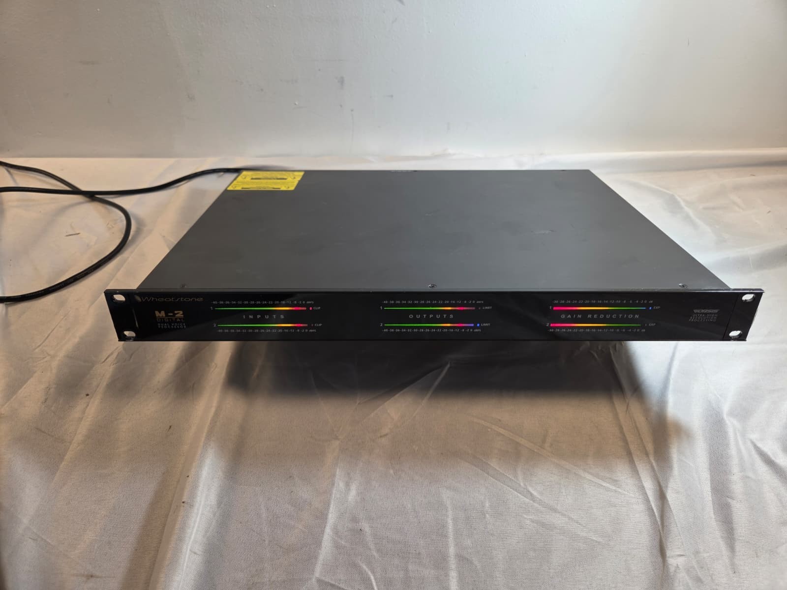 Wheatstone M-2 Dual Channel Digital Mic Voice Processor Broadcast Pro works 2018
