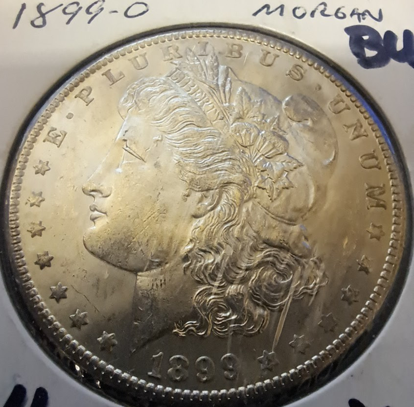 1899-O Morgan Silver Dollar Beautiful BU Bargain Silver SILVER SILVER!!!