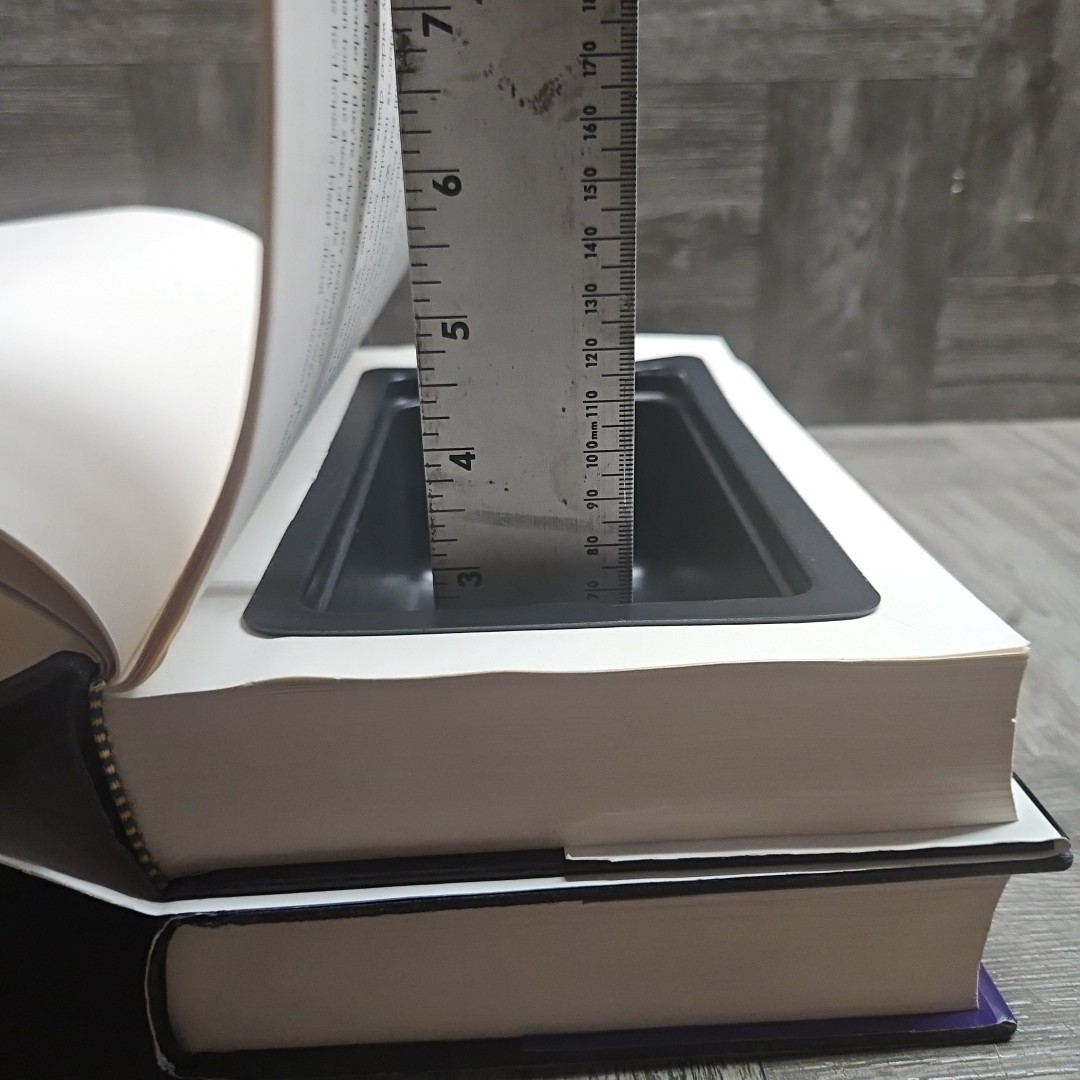 Double Book Hidden Stash Box Secret Compartment