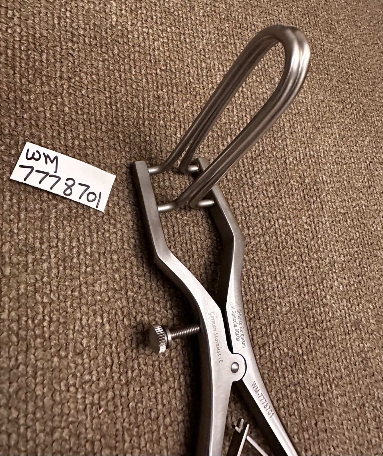 SCHULZE BERGMANN RECTAL SPECTULA 80MM