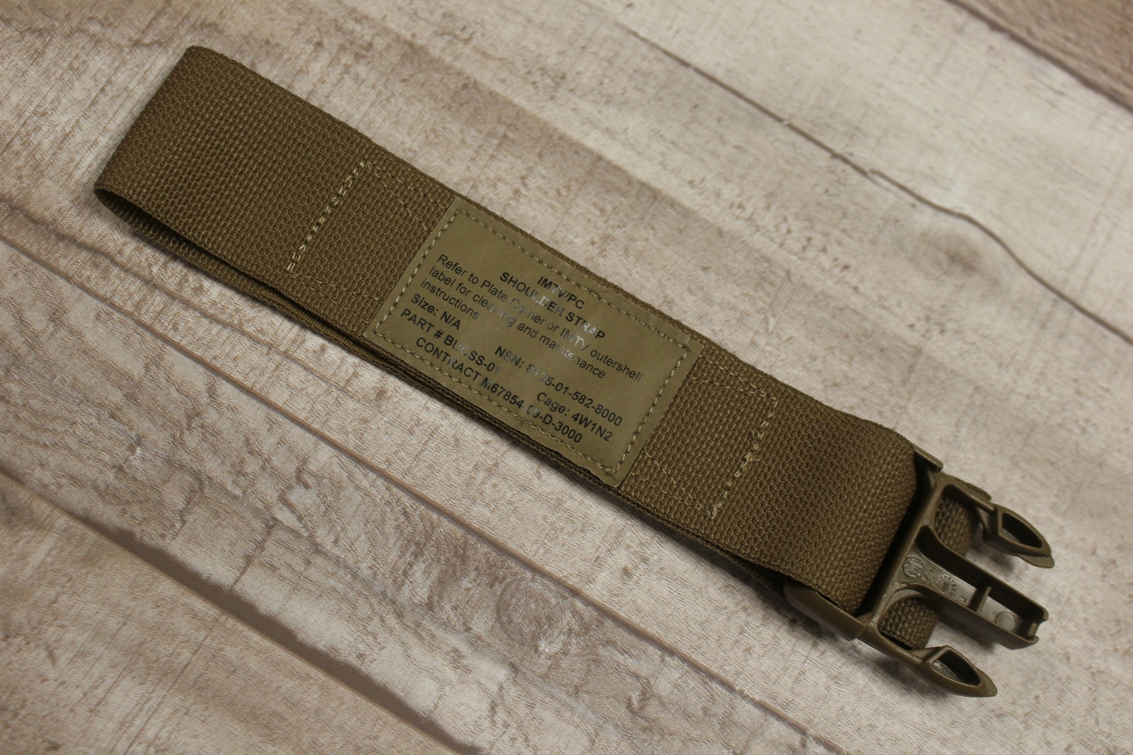 Improved Outer Tactical Vest IMTV/PC Shoulder Strap Buckle 8135-01-582-8000 Used