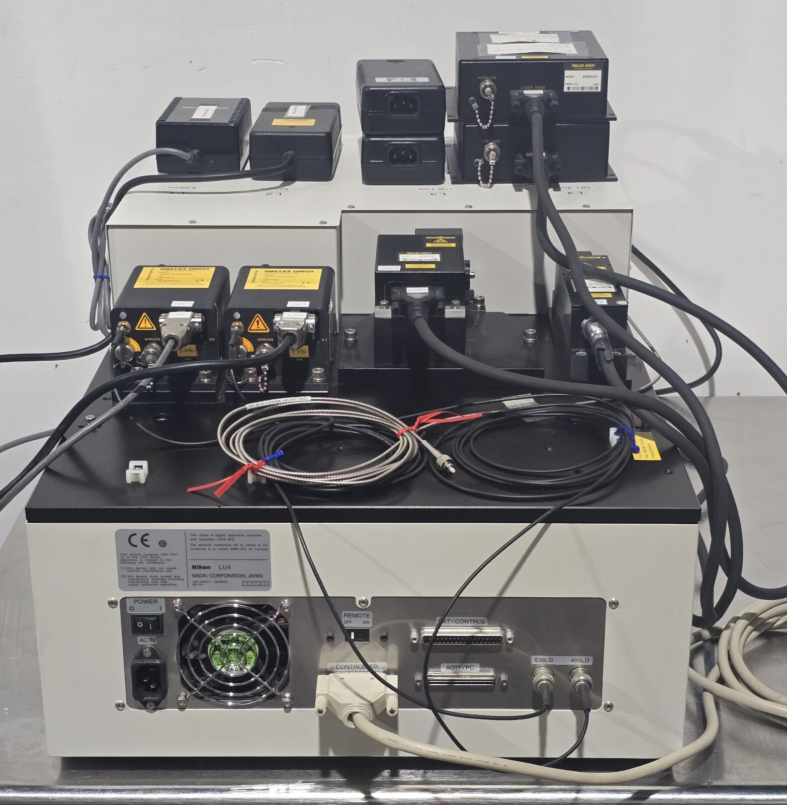 Nikon D-Eclipse C1 Si Spectral Imaging Confocal Microscope System